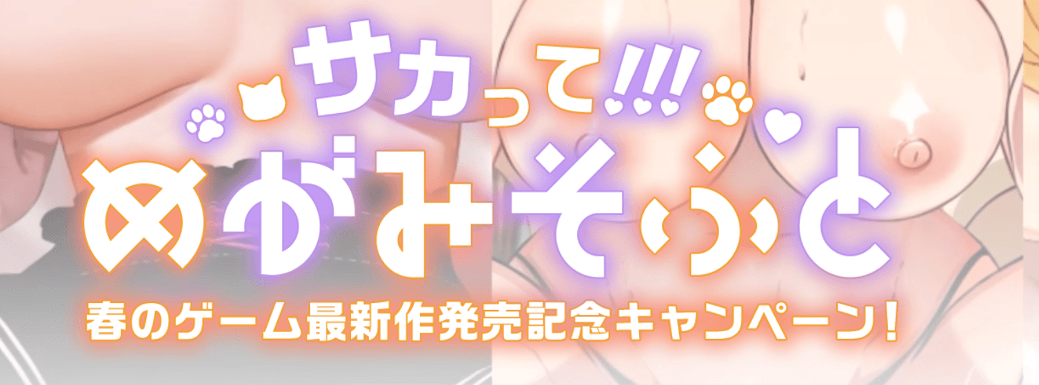 【めがみそふとセール】ブログタイトル画像